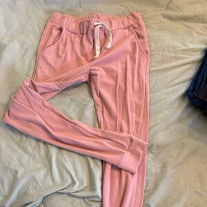 Ampersand Cozy Pink Women's Lounge Joggers Small